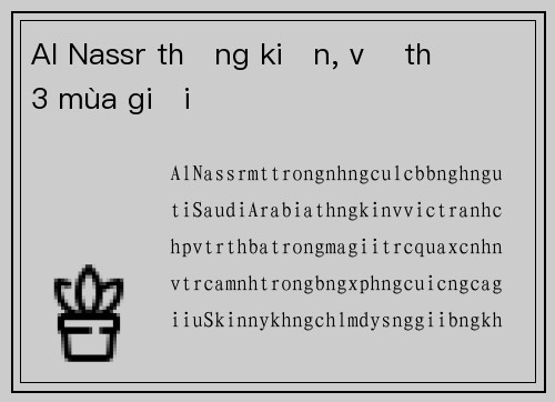 Al Nassr thắng kiện, về thứ 3 mùa giải